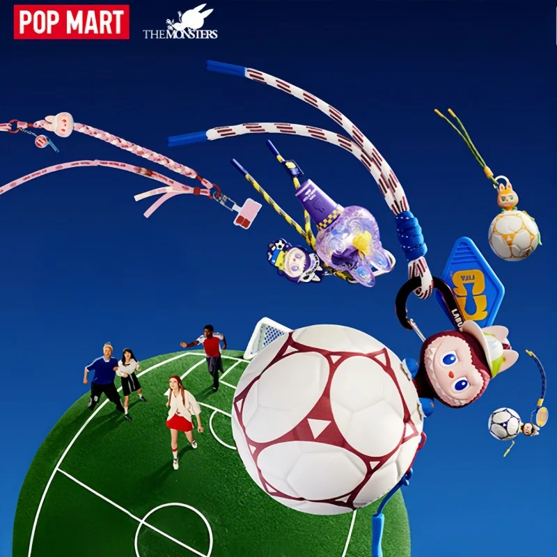 

2026 POP MART The Monsters Labubu × FIFA Wolrd Cup Series Football-Shaped Mini Bag Blind Box Soccer Peripheral Mystery Box Gift