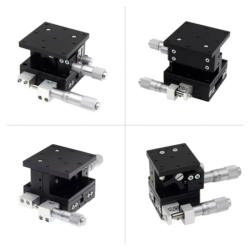 XZ Axis 40*40mm Sliding Stage Displacement Lift Platform Guide Rail 40*40mm XZ40-L LE40-L