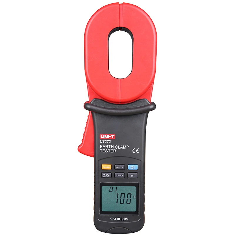 UNIT-T UT273 Industrial Test Clamp Grounding Tester Clamp Meter Digital Resistance Meter Leakage Current Test Megohm Meter