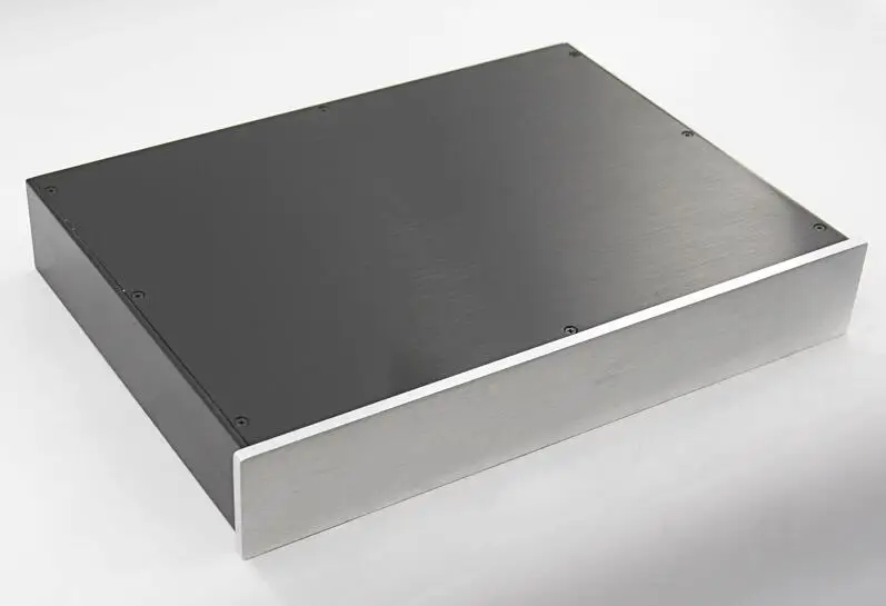 BZ4307 Full aluminum Preamplifier enclosure Power amplifier chassis DAC Decoder case 430*70*308mm