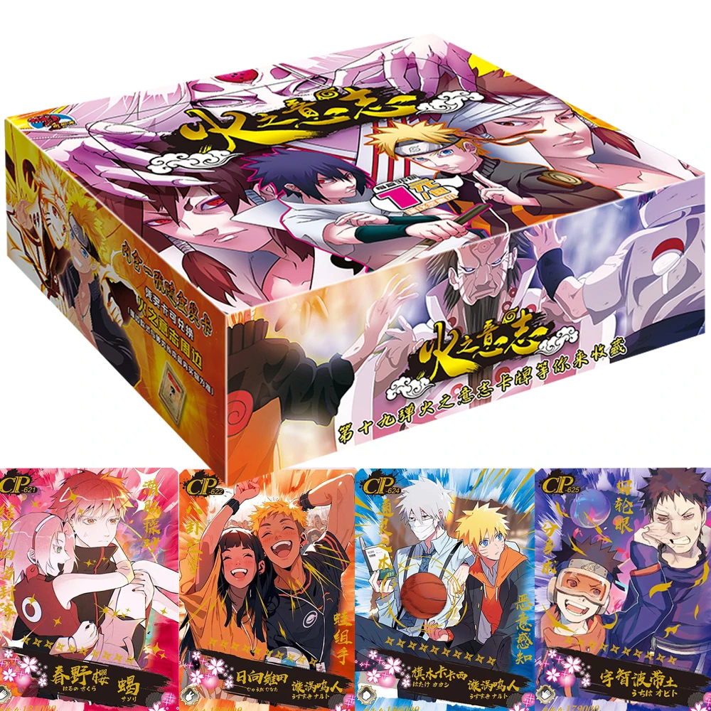 

Naruto Rare Card Collection Genuine Trading Battle Card Hot Blooded Adventure Anime Characters Periphery Children's Hobbies Gift