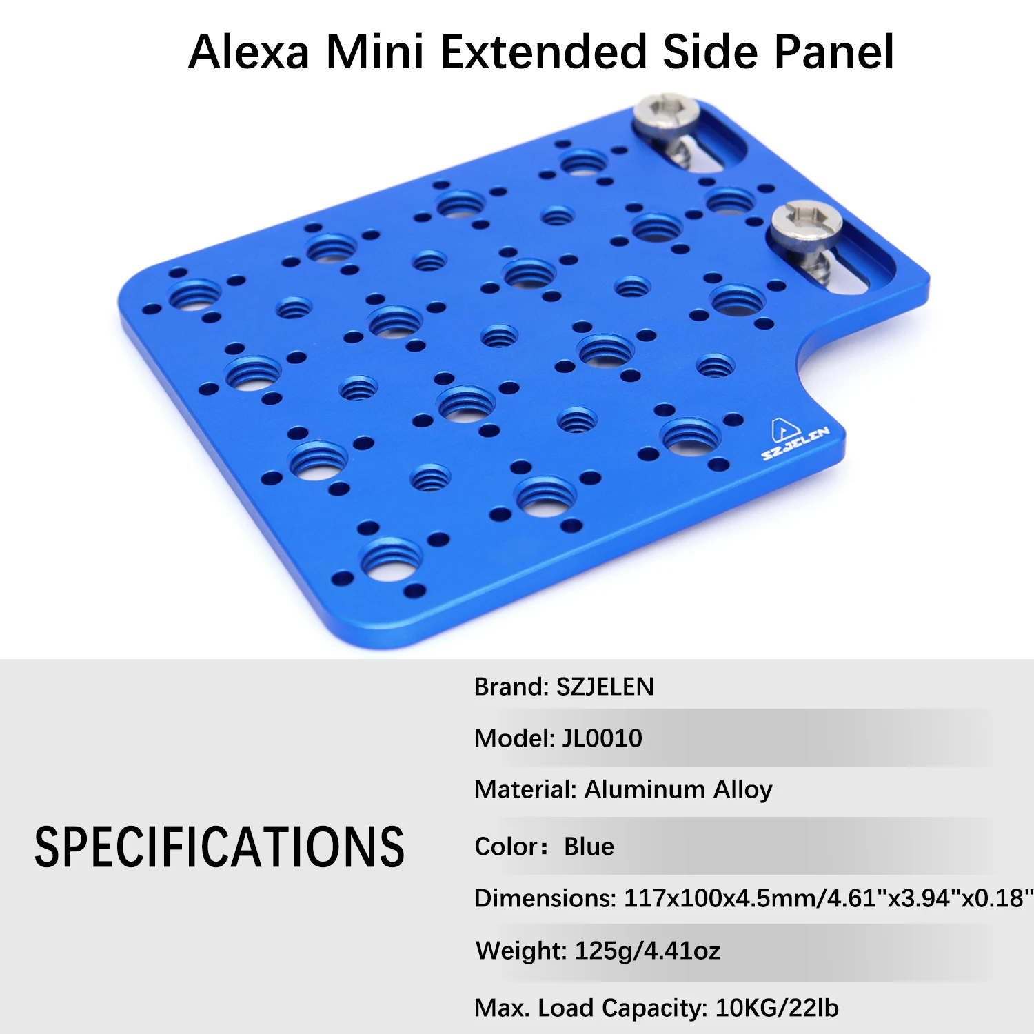 ARRI ALEXA/MINI LF/ Camera Side Expansion Plate with 3/8