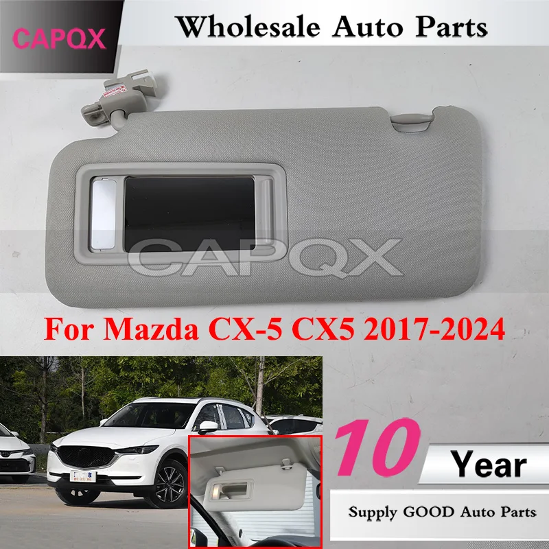 

CAPQX 1piece Car Inside Sunvisor For Mazda CX-5 CX5 2017-2024 Sun Shield Front Sunshade Sun Visor