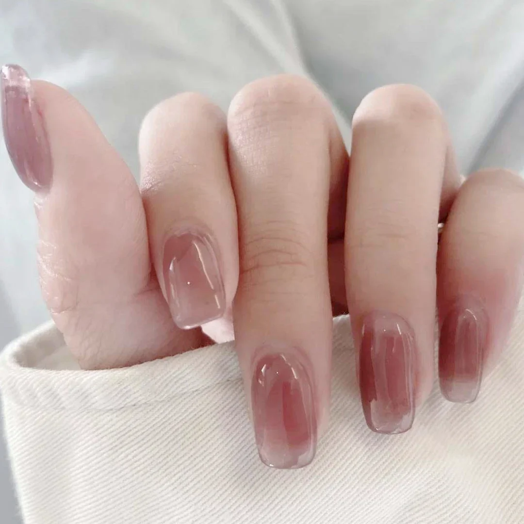 24 Uds. De uñas vigorosas coloridas de verano, arte corto cuadrado, ojo de gato, Graffiti, uñas postizas artificiales encantadoras, uñas francesas reutilizables a la moda