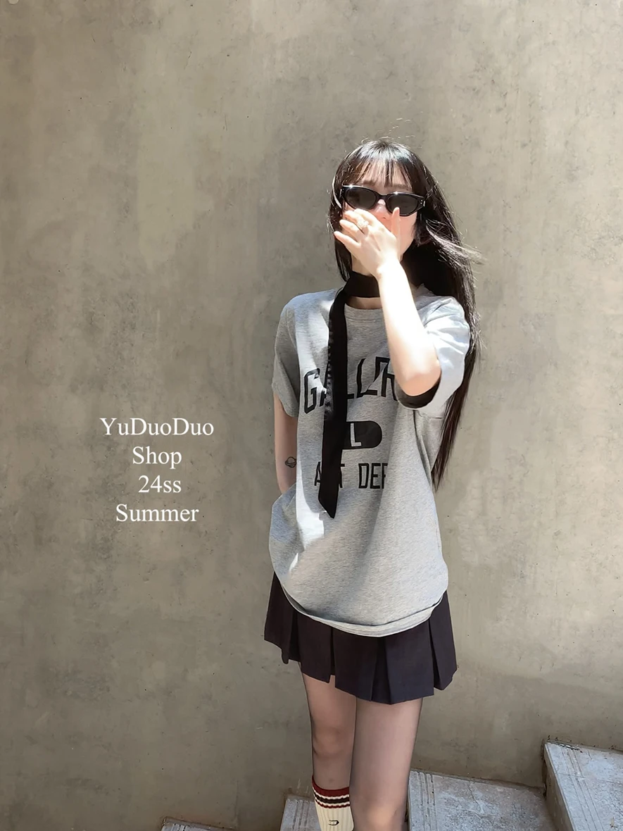Bla ort Silk Scarf for Women Studio Recording Long Thin Stripe Versatile Korean Sle Summer Decorative Polyester Fiber