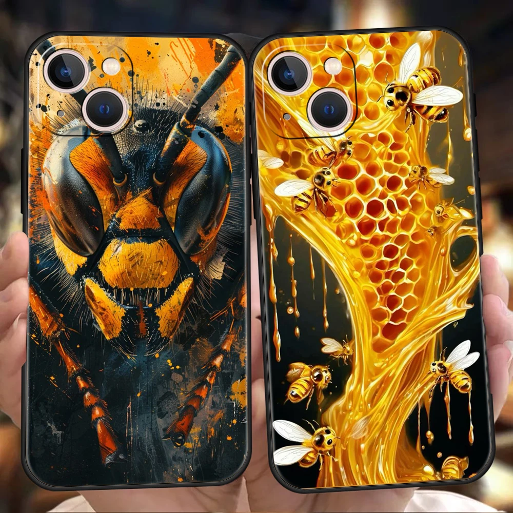 Bugs bees scientific decomposition Phone Case Cover for iPhone 16 15 14 13 12 Pro Max 11 Pro Max 7 8 Plus XS XR Soft TPU Shell