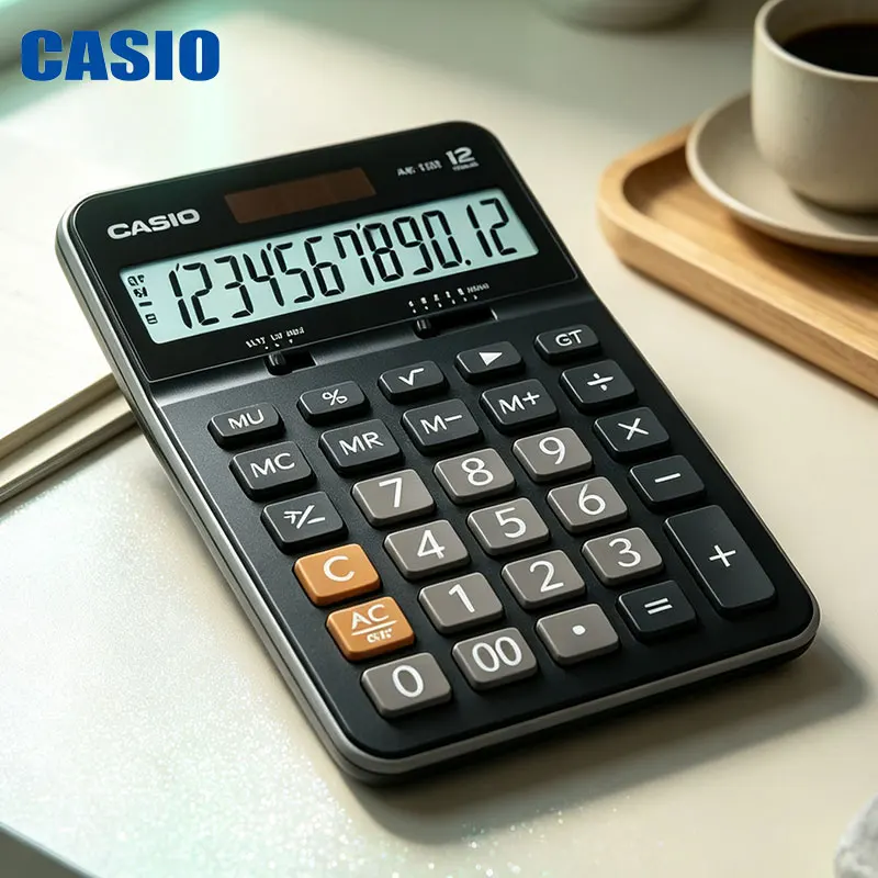 Casio AX-12B/FX-991CN CW/FX-999CN CW/DX-120B High-precision computing for insurance and financial business accounting