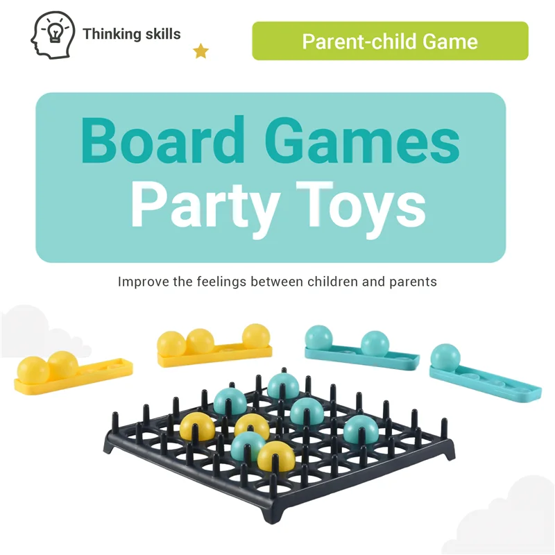 لعبة ABUM-Perfeclan Bounce Off Game الكلاسيكية للأطفال والعائلة الذين يلعبون ألعاب الطاولة التفاعلية