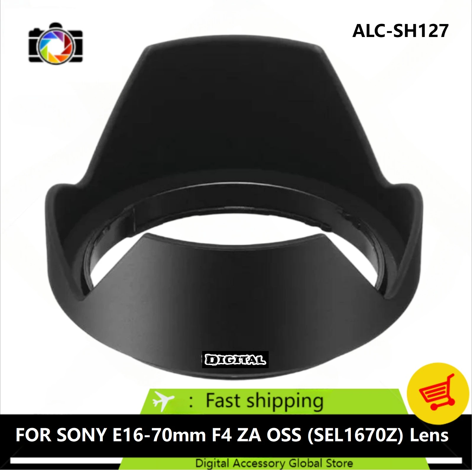 

New Original Front Hood ALC-SH127 Parts For SONY E16-70mm F4 ZA OSS SEL1670Z Camera Lens