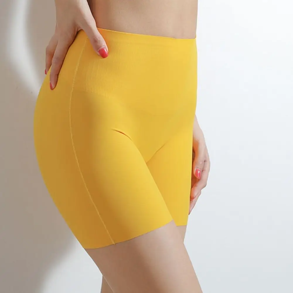 

High Waist Slimming Shapewear Seamless Belly Contracting Tummy Control Underwear Safety Leggings Shapers Body Shaping Briefs