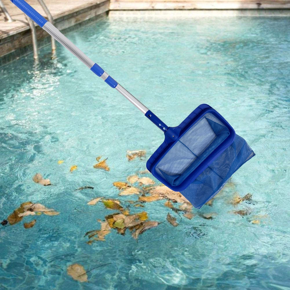 Leaf Skimmer Swimming Pools Skimmer Net Leaf Rake Deep Bag Professional Swimming Pool Cleaning Nets for Cleaning Spa Pond Pool
