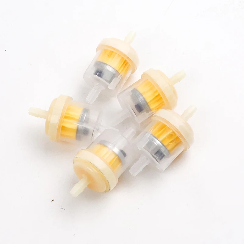 Universal Motorbike Motor Oil Filters Motorcycle Fuel Filter Engine Inline Carb Gasoline Fuel Gas Filter For ATV Dirt Bike