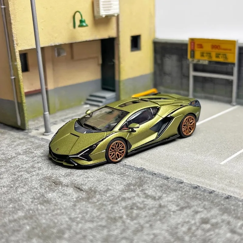 HH Toys 1/64 LAMBORGHINI SIAN FKP 37 SUPER CAR COLLEETON LIMITED EDITION lega giocattolo veicolo a motore Diecast modello in metallo regali