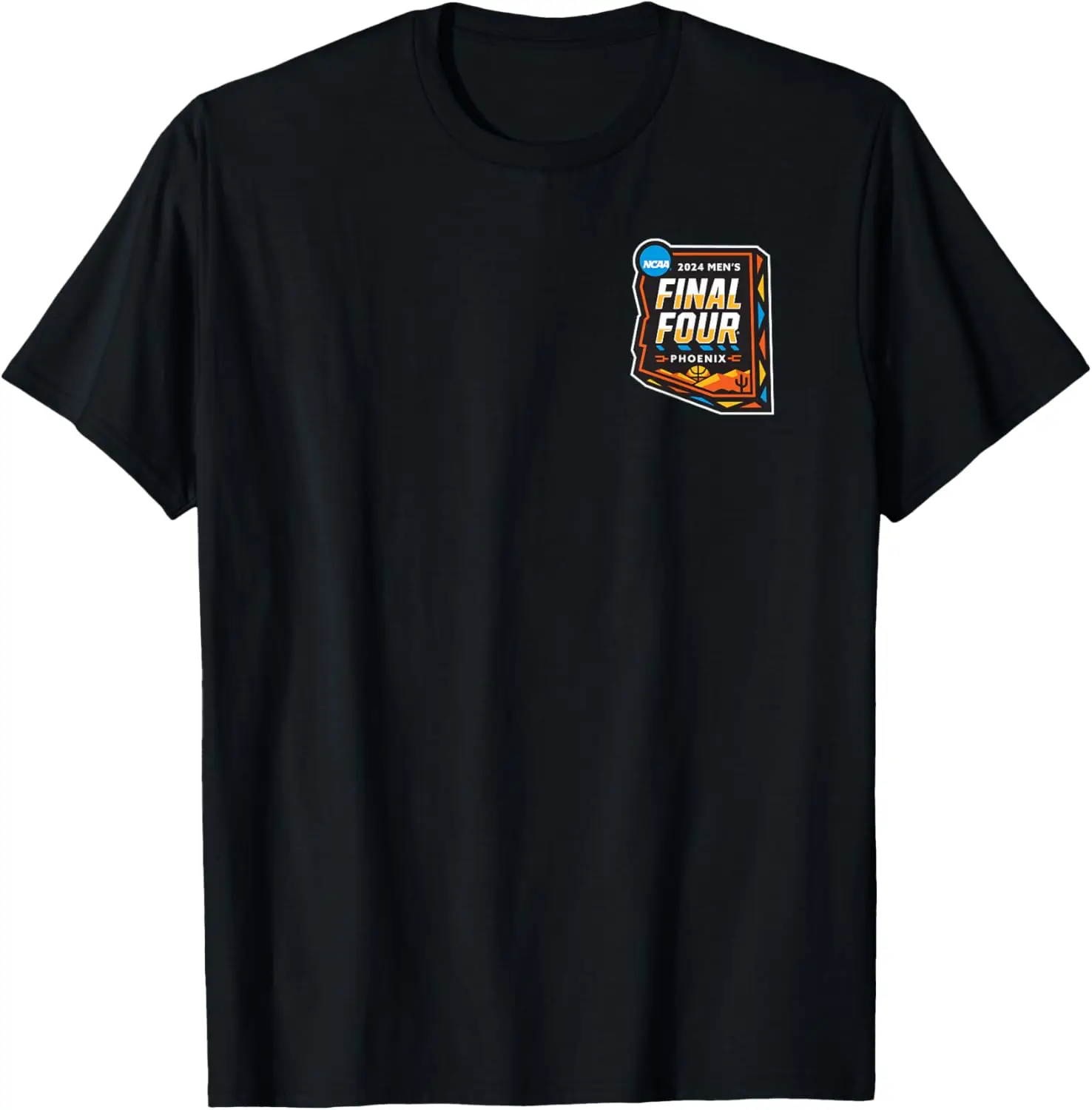 NCAA Final Four 2024 Basketball Phoenix Retro Front/Back T-Shirt