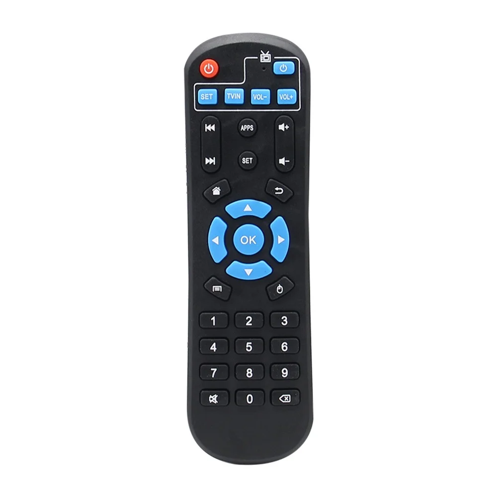 X96 Max Remote Control Durable Versatile Abs Trend Infrared Highest Rated Tv Box Replacement Remote Replace The Remote Black