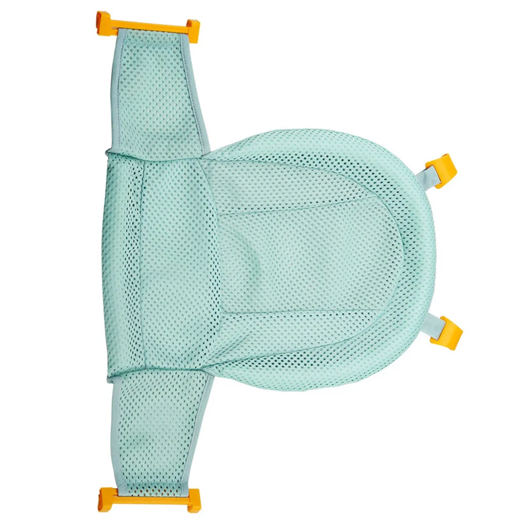 Portable Baby Bath Net Shower Seat Support Mat Pad T-shaped Infant Anti-Slip Bathtub Rack