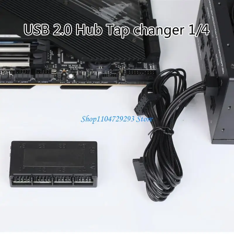 Y2GD Speed ​​ad velocità USB USB USB USB2.0 Hub 4Port Espansione gestione efficiente dei dispositivi per il WiFi