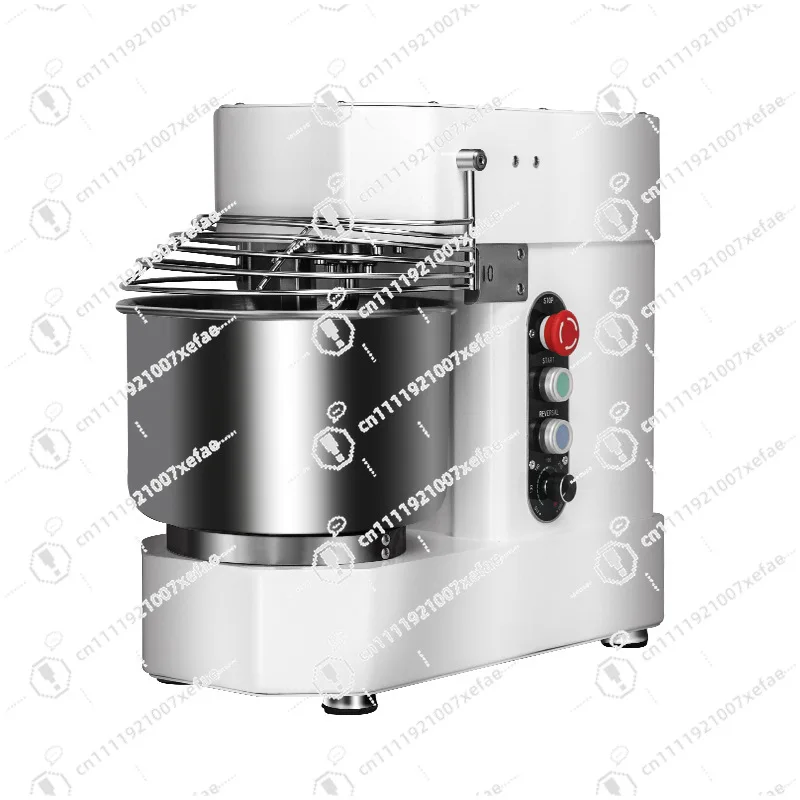 Commercial stainless steel small automatic dough mixing machine silent and efficient 750W double action double speed