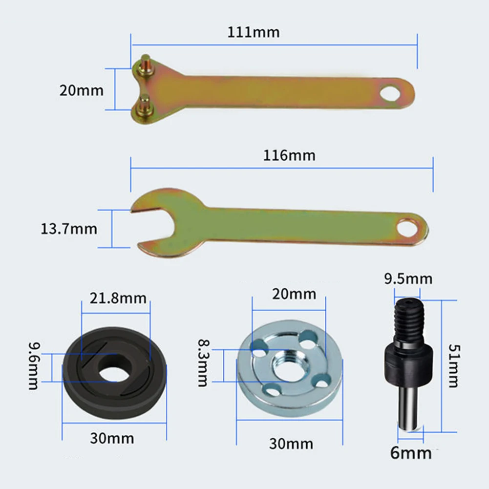 

Электрическая дрель, угловая шлифовальная машина, набор шатунов, 10 мм, треугольный и 6 мм, круглый регулируемый адаптер для шлифовальной машины для электрической дрели