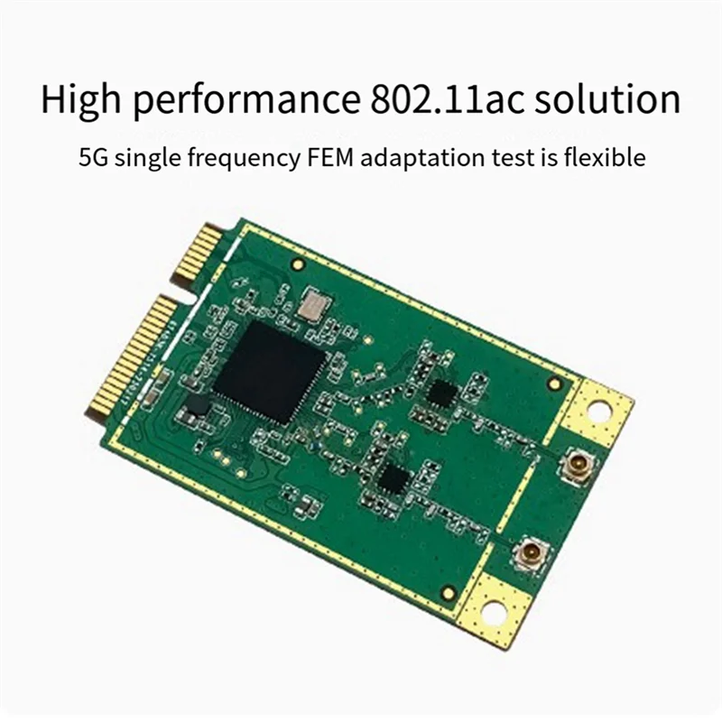 SQPP-Wireless Module 5G Wifi Module MT7612E Dual Band Gigabit Wireless Card Linux System Development Module