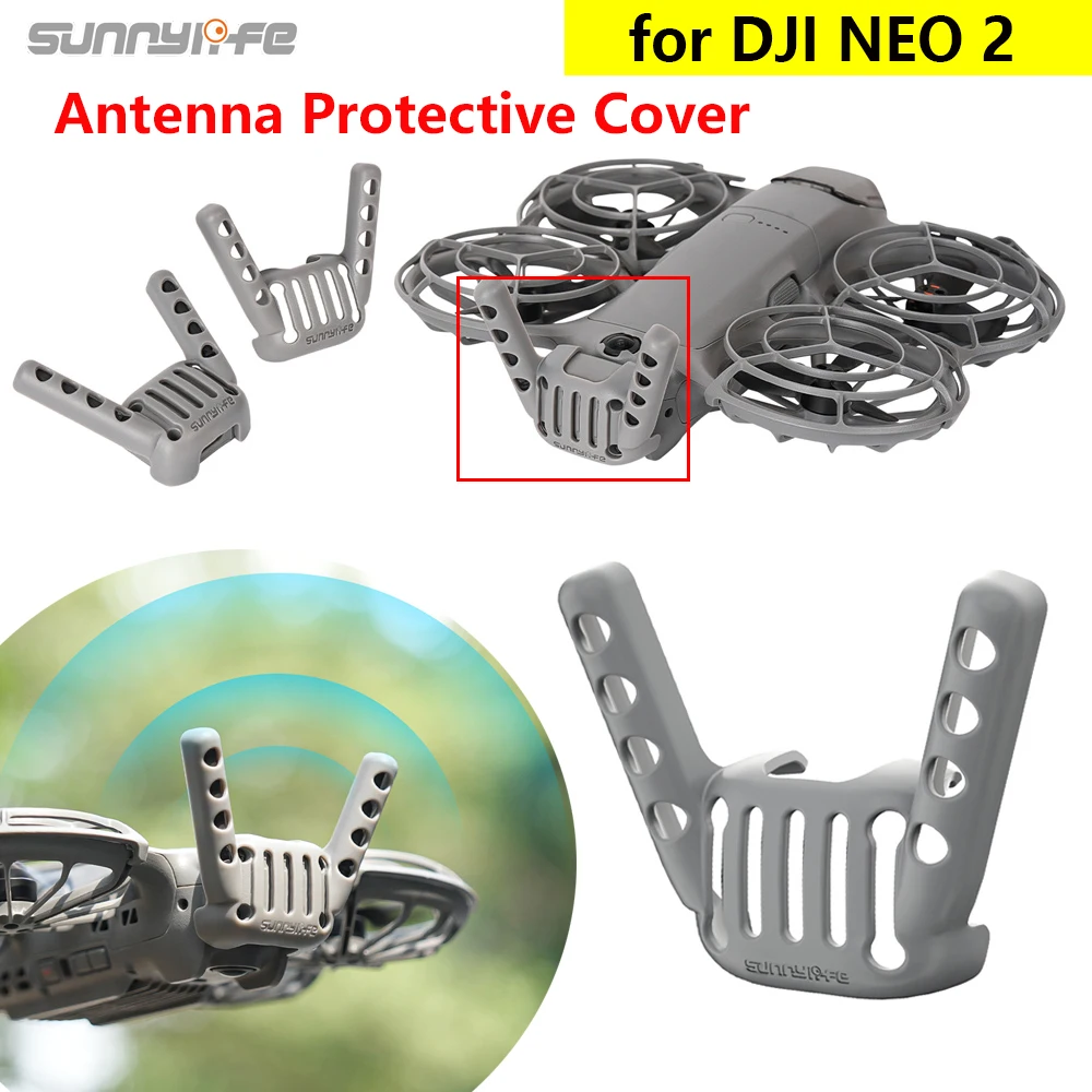 

Sunnylife For DJI Neo 2 Antenna Protector Case Fold-Proof Storage Drone Digital Image Transmission Module Protective Cover Cap