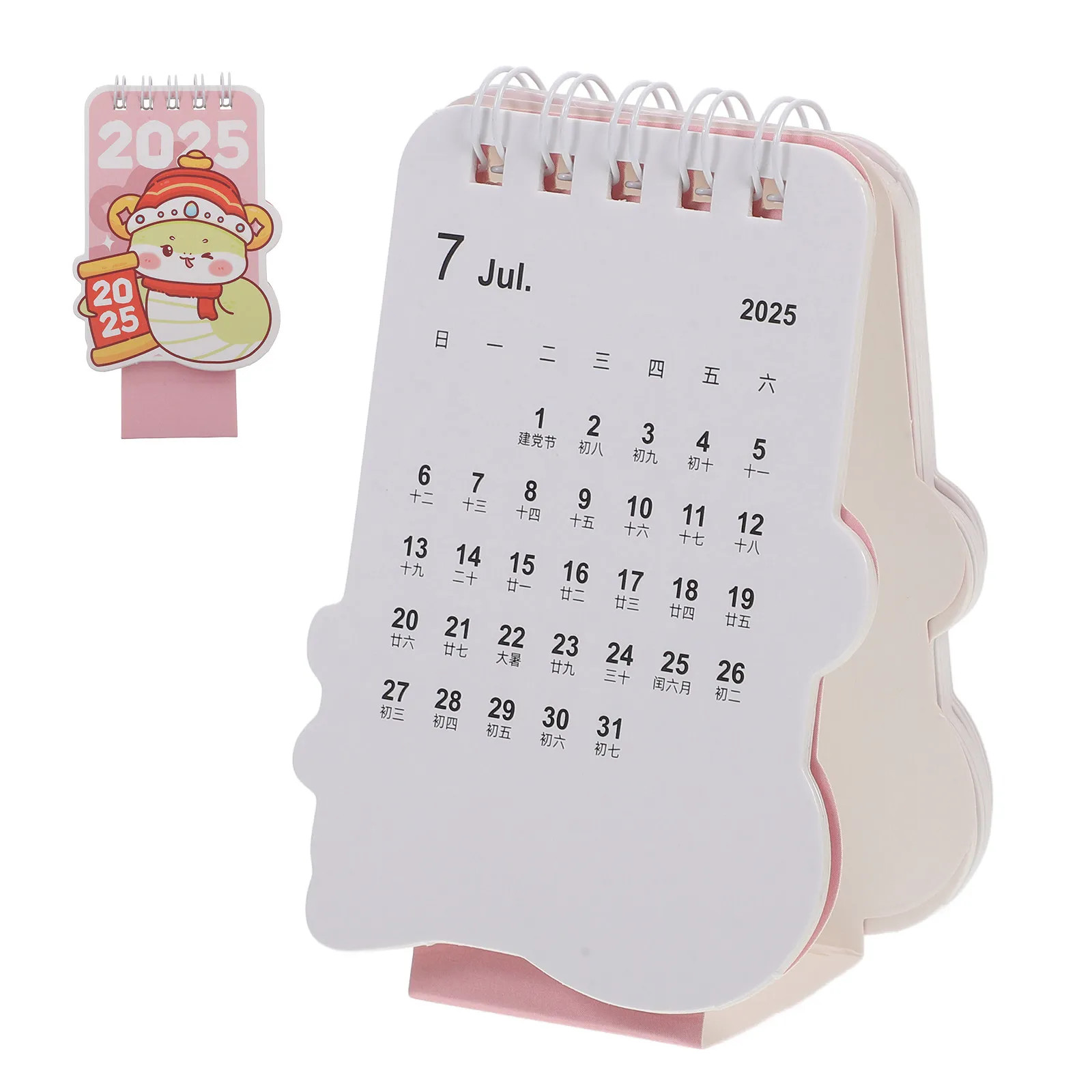 

Office Calendar for Desk 2024-2025 Small Standing Calendar with Month Week Date Layout Foldable Base Desktop Decor Home Supply