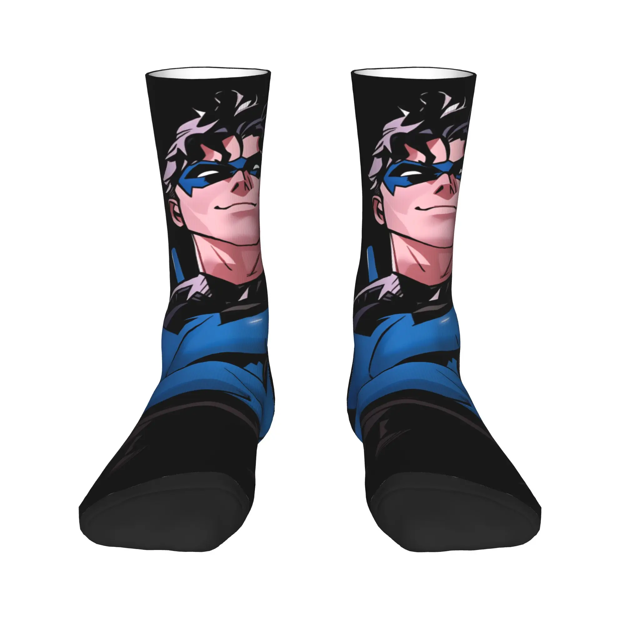 Dicks nightwing Graysons Socks  Casual Stockings Women Men Medium Soft Outdoor Socks Autumn Graphic Anti Skid Socks