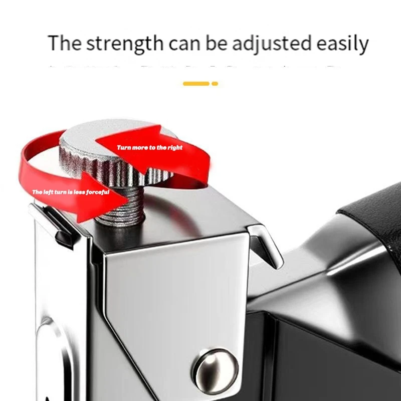 4 In 1 수동 못 박는 총 건설 스테이플러 헤비 듀티 스테이플 건 에어 네일 목공 800 홈 목공 도구