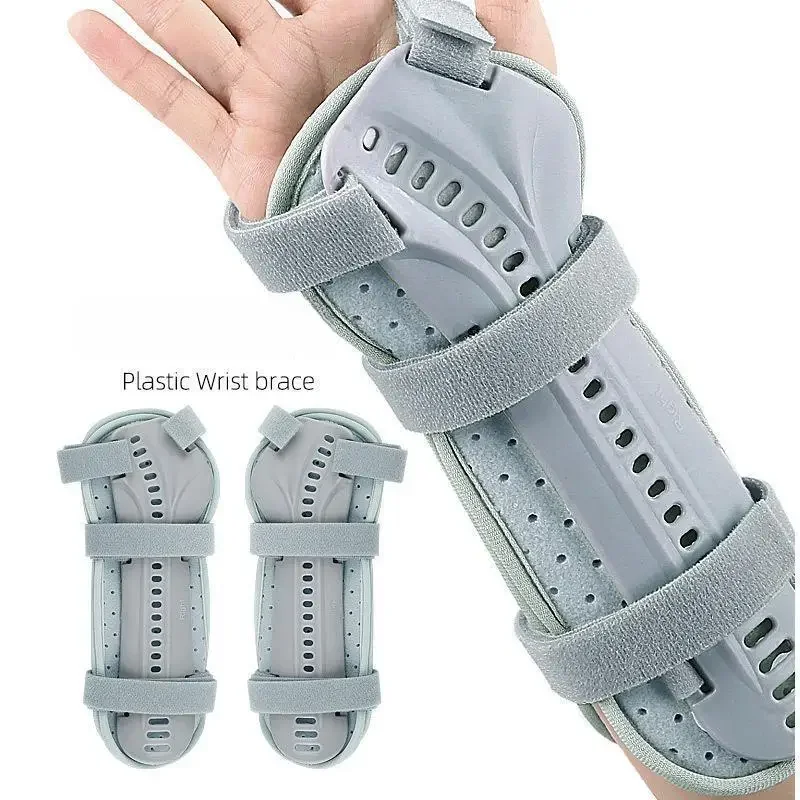 Adjustable Carpal Tunnel Wrist Brace Support Pad Forearm Splint Strap Protector for Wrist Fracture Sprain Injury Rehabilitation