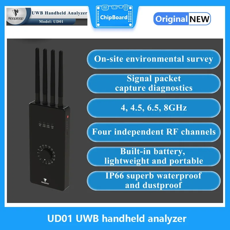 

Портативный анализатор UD01 UWB, ультра широкополосный и внутренний расположение на месте, спектра захвата пакетов и диагностики