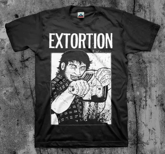 Extortion 'Chainsaw' T shirt