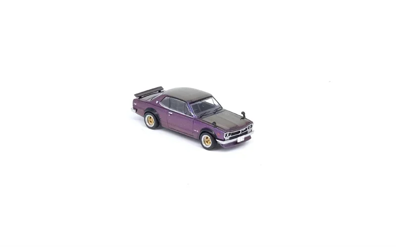 

INNO 1:64 SKYLINE 2000 GT-R (KPGC10) Midnight Purple II Diecast Model Car