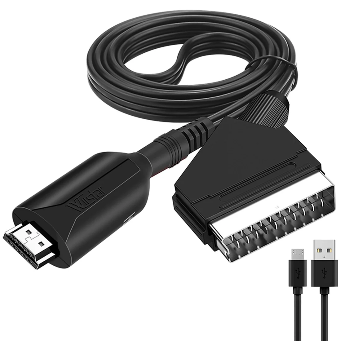AU49_WIISTAR Convertitore audio video adattatore compatibile HDMI-SART