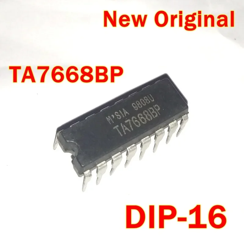 1Pcs to 100Pcs Ta7668Bp New and Original Dip-16 Dual Pre-Amplifier for Tape Recorder
