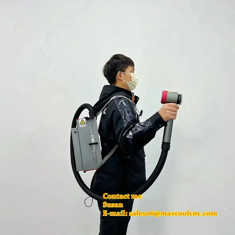 100W 200W Portable Handheld Laser Cleaning Machine Lazer Cleaner For Rust And Paint Removal