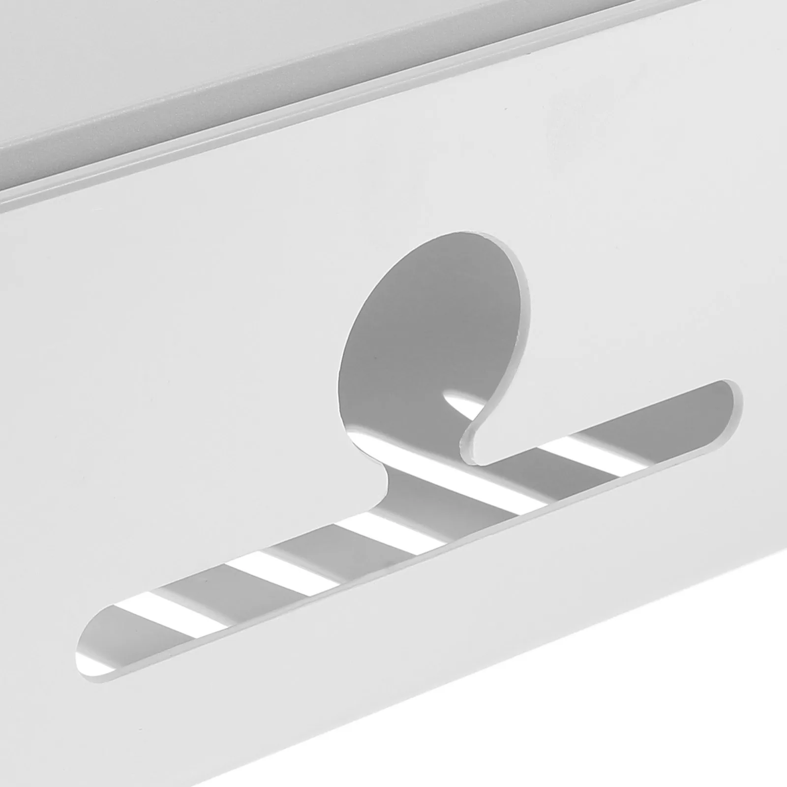 

Power Cord Storage Box White Durable Cable Management Holder For Home Office Living Room Bedroom Kitchen Bathroom Balcony