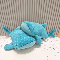 40cm﻿ In Stock Gobfrey Whale Shark plush toys Soft Stuffed Sleeping Pillow Cute Sea Animal Blue Shark Doll Birthday Gifts