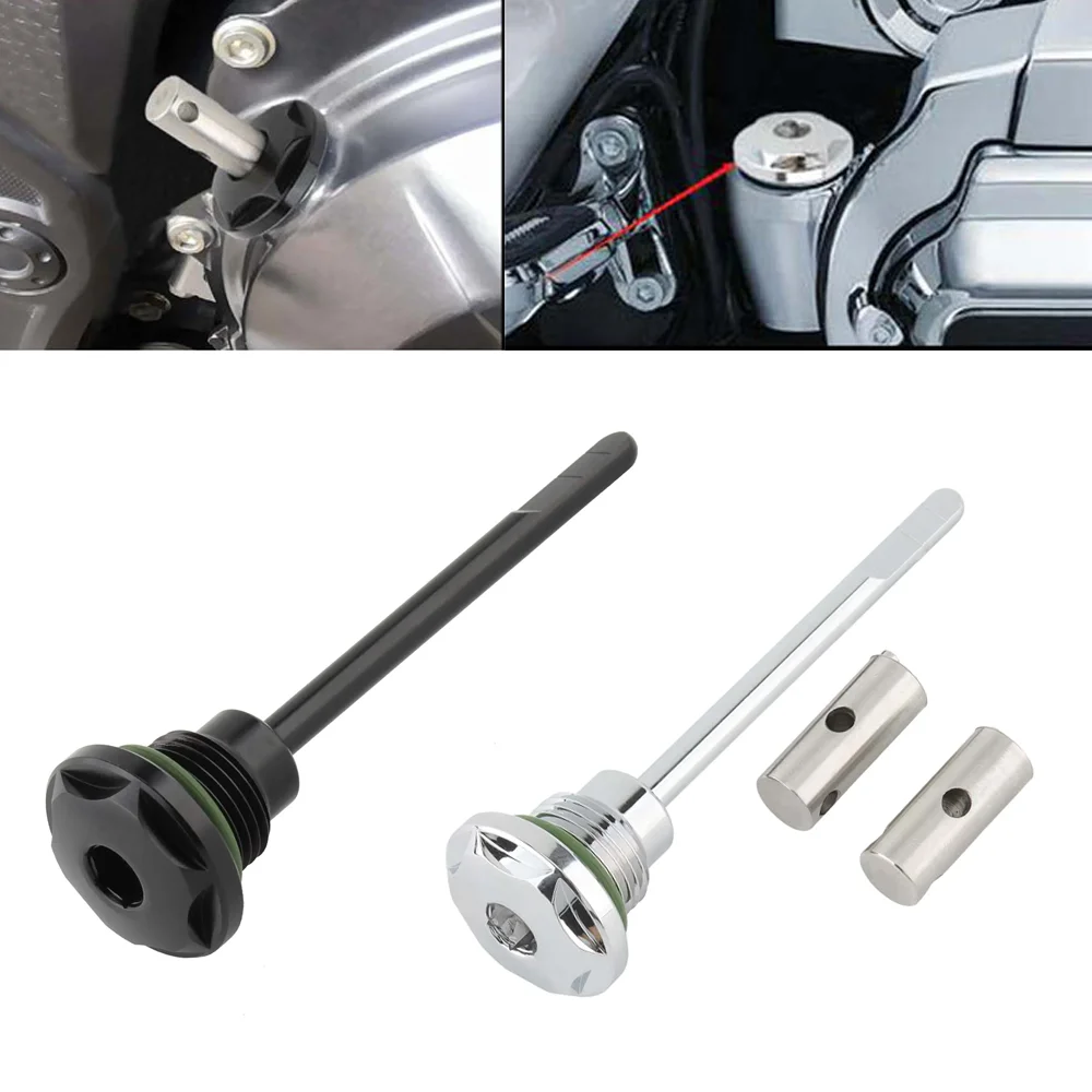 

Motorcycle Dipstick Transmission Oil Fill Plug For Harley Dyna Low Rider 1987-2005 Softail Fat Boy Touring Road Glide 1987-2006