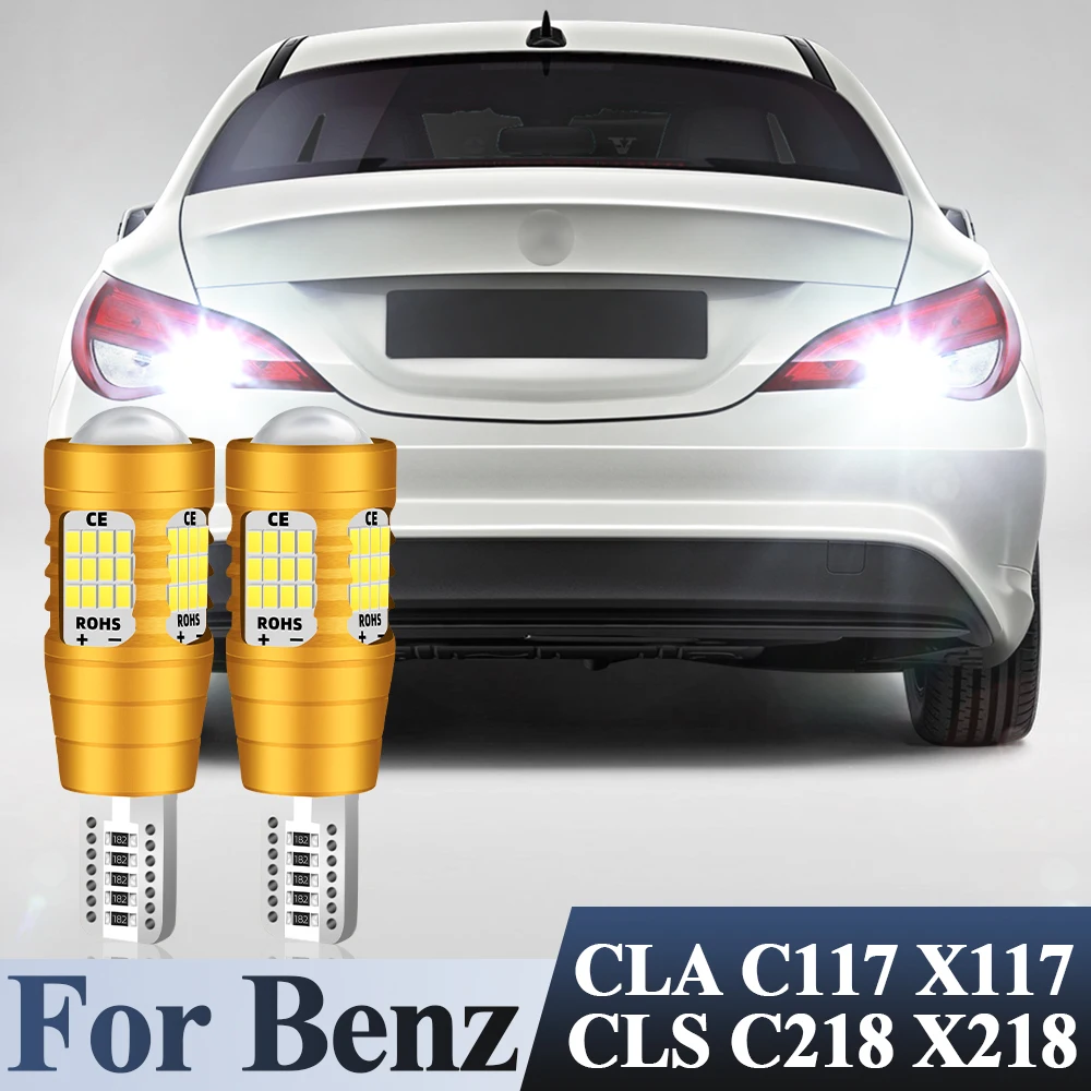 

Светодиодный фонарь заднего хода для Mercedes-Benz CLA C117 X117 CLS C218 X218, светодиодная резервная лампа заднего хода 2011-2019 2018 2017 2016 2015