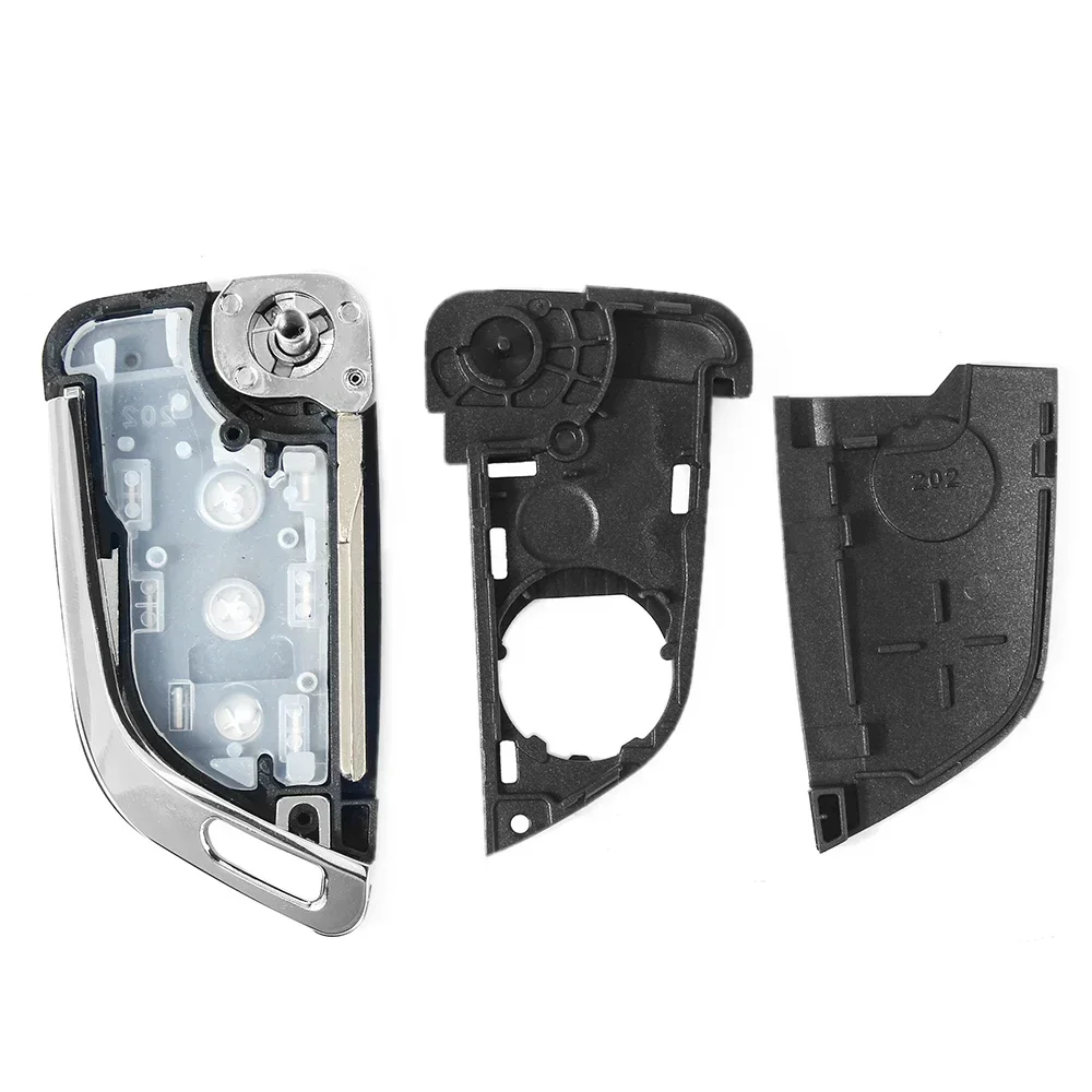 Dandkey 2 3 زر الوجه حافظة مفاتيح السيارة شل الإسكان لفولكس واجن لشركة فولكس فاجن جيتا جولف بولو باسات بيتل لسكودا لمقعد B5