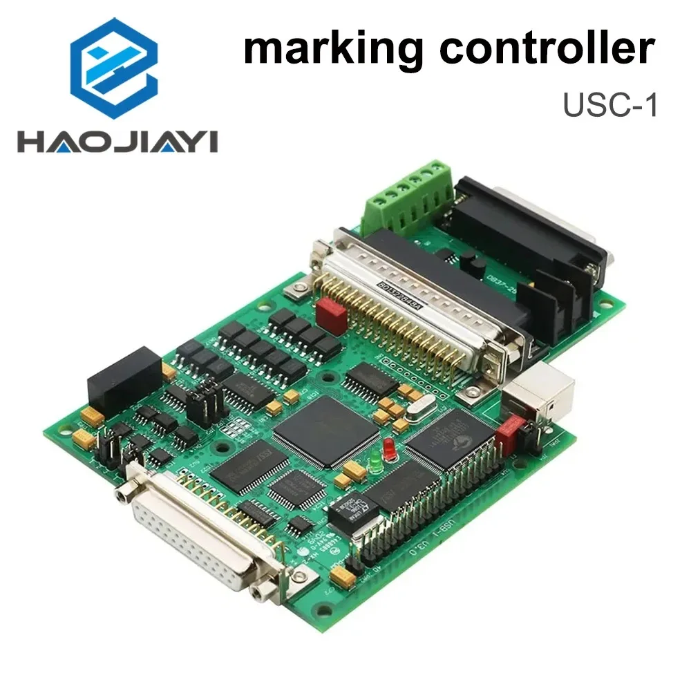 HAOJIAYI USC-1 Laser Control Card, German Samlight CO2 Marking Card Compatible with Fiber Semiconductor CO2 End Pump Laser