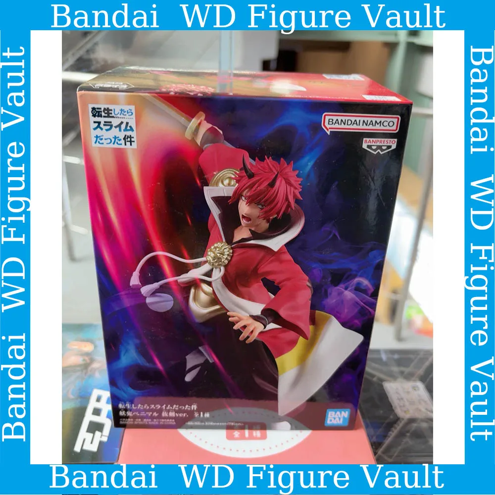 

In stock BANDAI BANPRESTO About My Reincarnation as a Slime, Oni Demon, Benimaru, and Gasha Figure Model Toy Gift pon