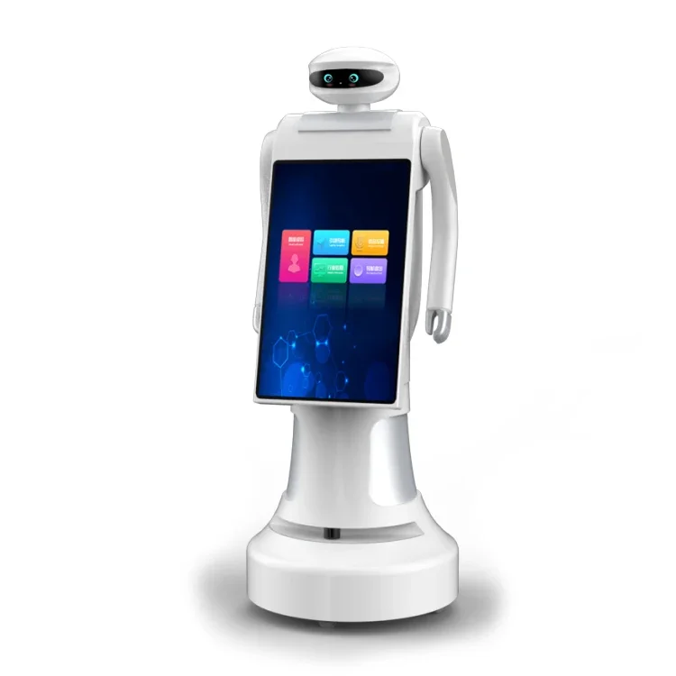 Multi functional Artificial intelligence Humanoid Robot  Intelligent Commercial welcome  Reception guide Service Robot