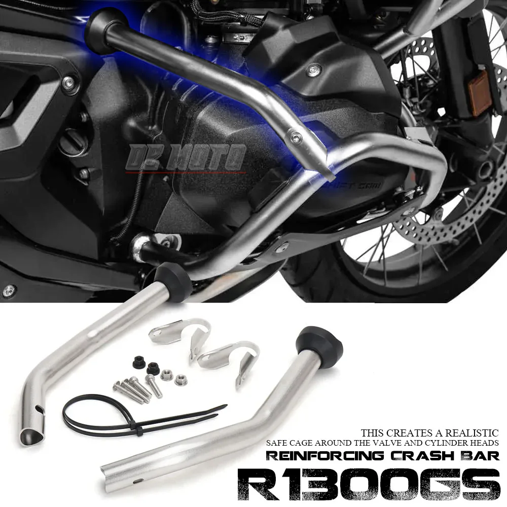 

For BMW R1300GS RlingGS R 1300 GS 2023 2024 Motorcycle Engine Guard Bar Bumper Original Frame Guard Reinforcement Bars Kit