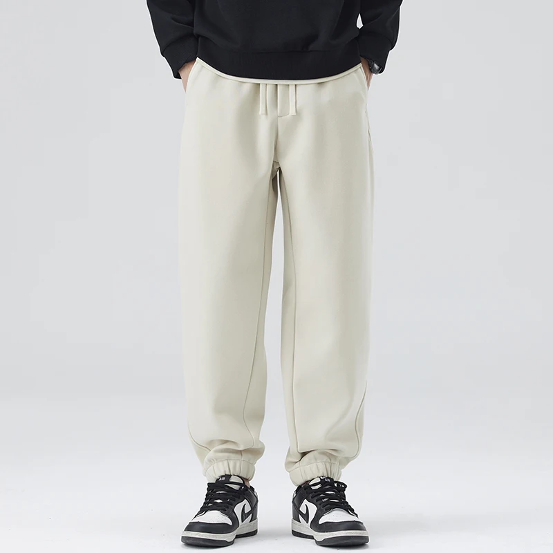 

Men's Casual Sports Pants Spring Autumn Summer Thin Loose Cuffed Trendy Faionable Lightweight Breathable Cotton Polyester