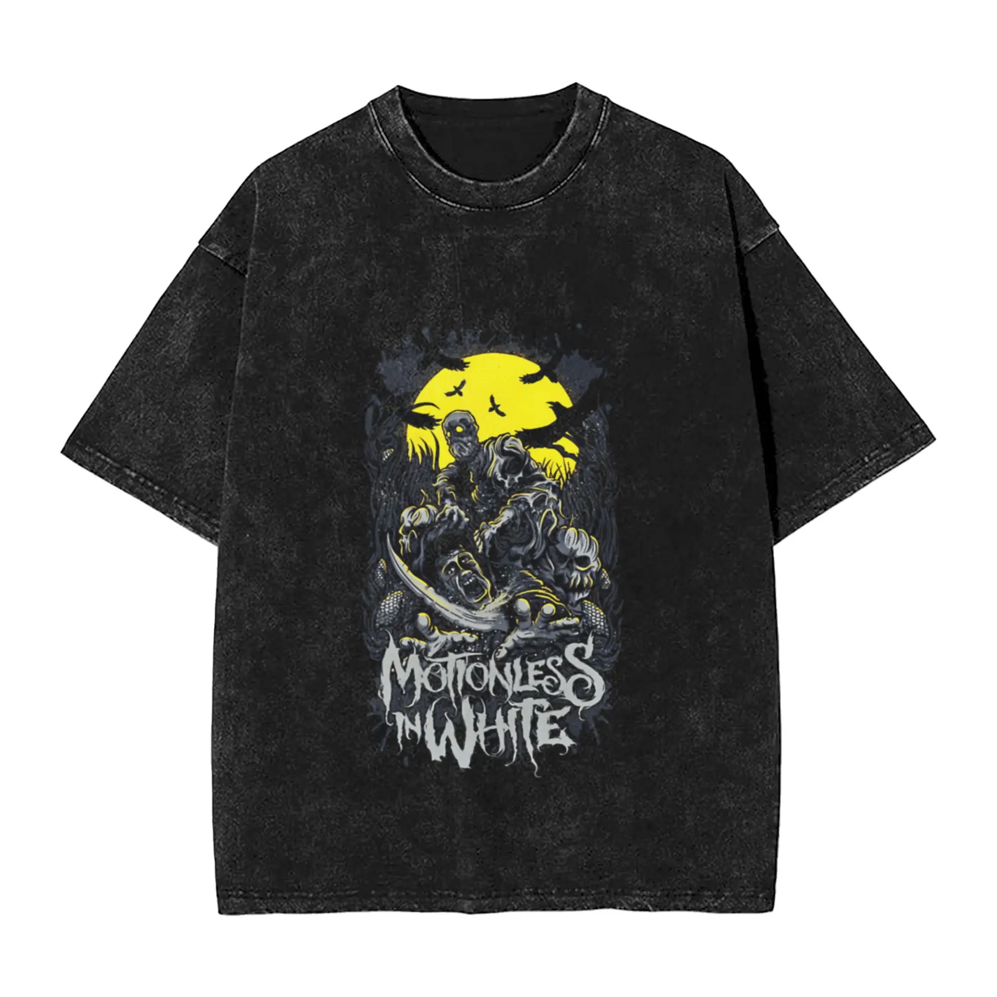 motionless Unique Stylish A T-Shirt Oversized Short Sleeve Men's Women's Cotton Tees Tops