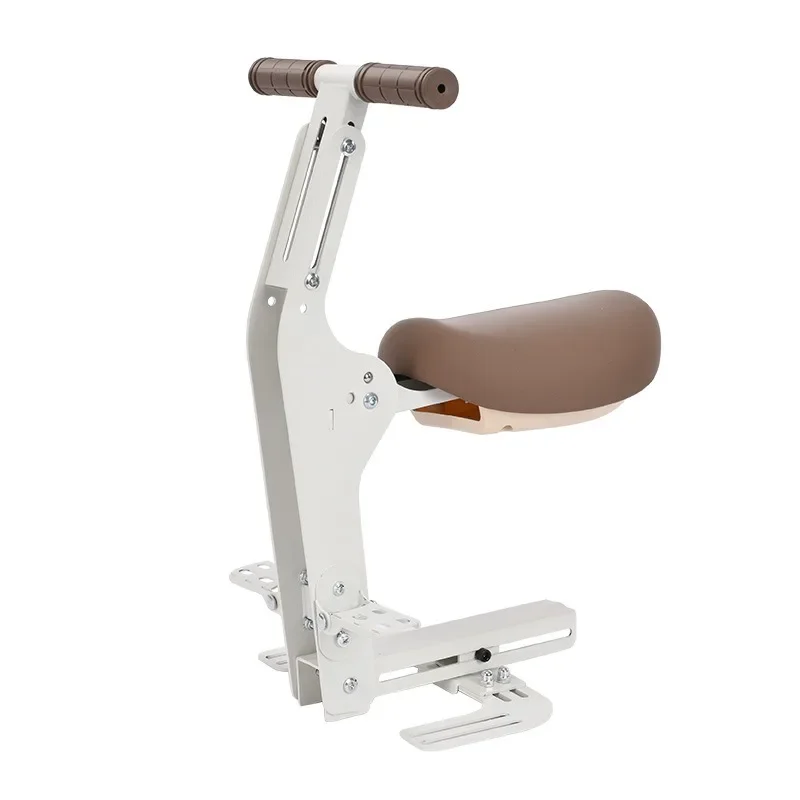 Electric vehicle child seat foldable battery car front baby safety