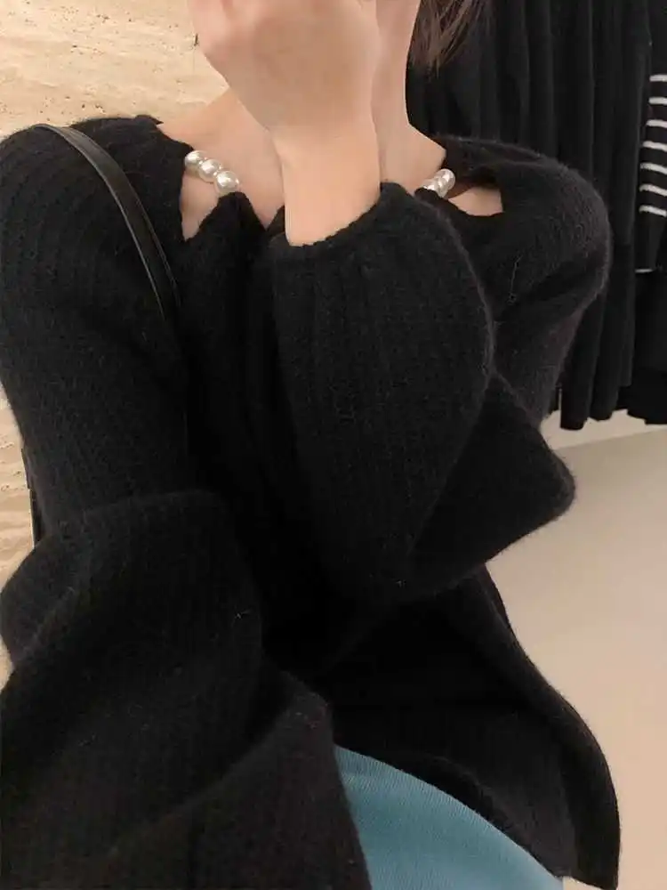 

Свитера Джемперы Пуловеры Женские Дешевые Эластичные Перфорированные Спортивные Костюмы Тренажерный Зал Тренировки Тренировки Представление Активный Досуг