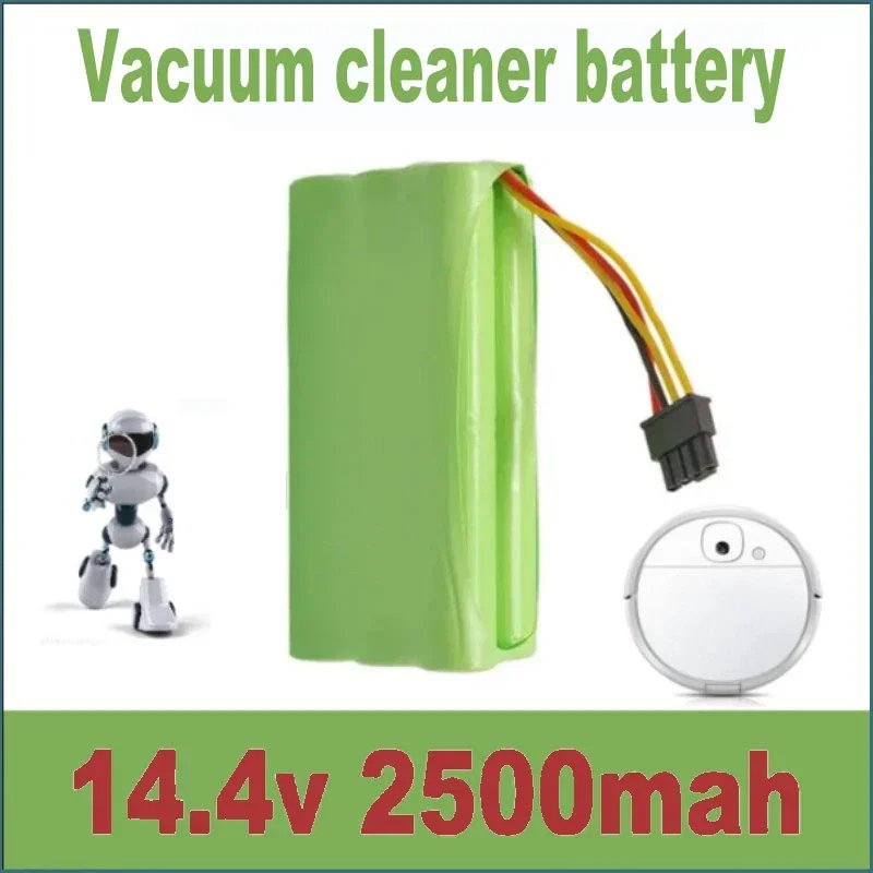 14.4V 2500mAh AA Ni-MH Bbattery for X600 ZN605 ZN606 ZN609 and Robot Sweeping Robot Batteries