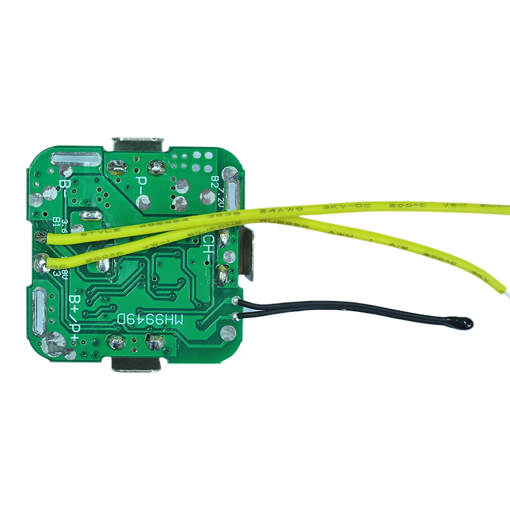 BMS 4S 8A 16.8V 18650 Li-ion Electric Tools Battery Charge Board Short Circuit/NTC Temperature Protection with DC Plug